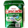 Cascade Complete Dishwasher Detergent with Dawn 93 Actionpacs