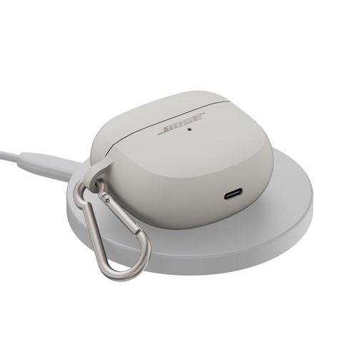 Bose Ultra Open Earbuds Wireless Charging Case Cover, White