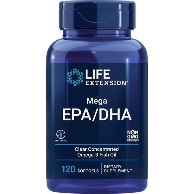 Life Extension Mega Epa/Dha 120 Sgels