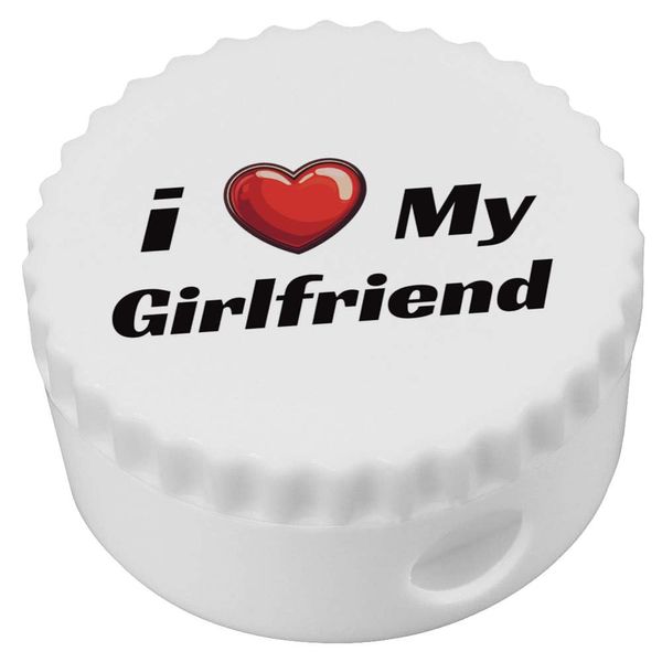 'I Love My Girlfriend' Compact Pencil Sharpener (PS00046212)