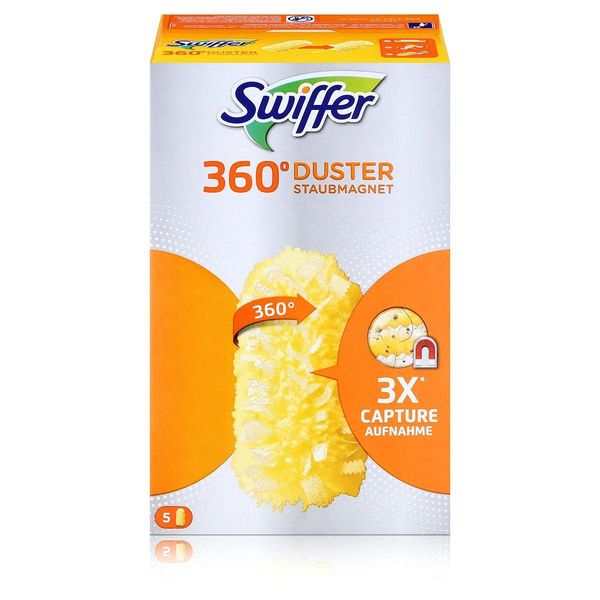 Swiffer Duster 360 Duster Refill 5 Units Catches/Traps Dust