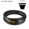 uxcell B-61 V-Belts 61" Inner Length, B-Section Rubber Drive Belt