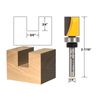 YONICO Router Bits Pattern Bit Flush Trim Set 3 Bit 5/8-Inch Diameter 1/4-Inch Shank 14324q