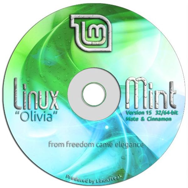 Linux Mint 15 Special Edition DVD - Includes both 32-bit and 64-bit, and both MATE and Cinnamon!