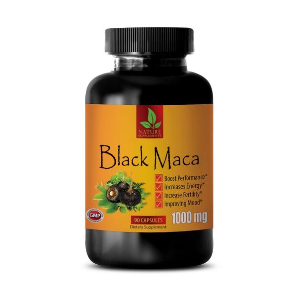 energy boost natural supplement - BLACK MACA - anti inflammation diet 1 BOTTLE