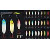 Lindy LQSP269 Quiver Spoon Met Red/Chrome, 1/16