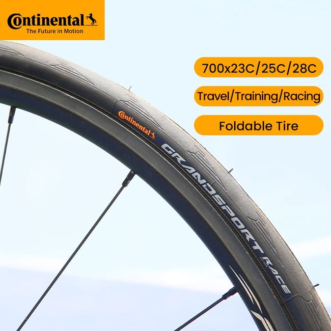 Buy Continental Grand Sport Race 700*25C Folding Tyre Online – The Bike  Affair