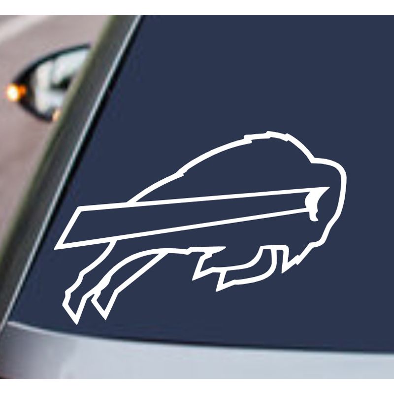 BUFFALO BILLS VINYL DECAL STICKER CAR REAR WINDOW BUMPER NFL FOOTBALL ...