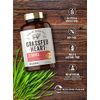 Grass Fed Beef Heart 3200mg | 200 Capsules | Desiccated Pasture Raised Bovine Supplement | Non-GMO, Gluten Free | by Herbage Farmstead