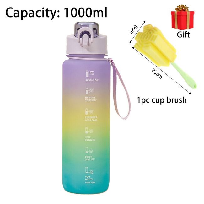 1pc 750lm Stay Hydrated Anywhere: Portable Leakproof Water Bottle