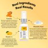CLEARstem CLEARITY Exfoliating Facial Serum with Vitamin C, Turmeric and Mandelic Acid, 1 Oz