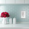 Eaton USB-C Charger with TR Duplex Receptacle Without Wallplate, White