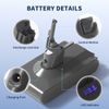Compatible With Dyson V8/SV10 Series Rechargeable Battery Pack 3000mAh 21.6V