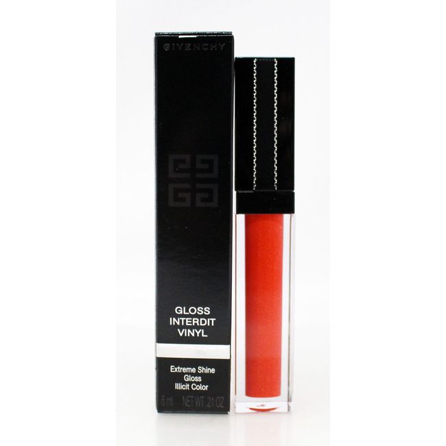 Givenchy Gloss Interdit 11 Bold Orange .21 Ounce