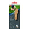 [Pedac] Domestic Genuine Insole Insole Cushion Shock Absorption Deodorizing Moisture Absorption Breathable Lightweight Thin Shoes Leather Leather Full Insole Beige 34/35 (Women's 22.5 - 23.0)