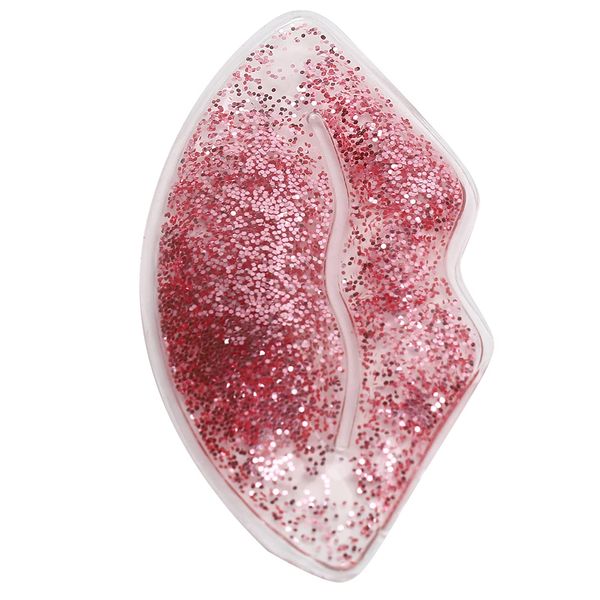 Lip Gel Ice Pack, Reusable Hot and Cold Compress Pack Lip Shaped Cold Pack Lip Filler Ice Pack for Lip Care