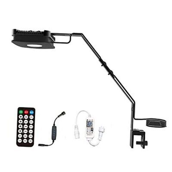 Full Spectrum Aquarium Light, Adjustable Saltwater Fish Tank Light for Reef P30