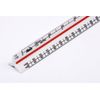 Helix 300mm Metric Triangular Scale Ruler, Red