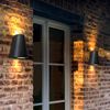 Zenon Lighting Collection Indoor/Outdoor Double Wall Up and Down Light, Black