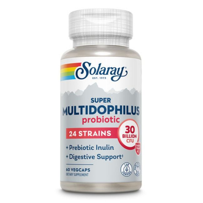 Solaray Multidophilus 24, Super 30 bil 60 VegCap