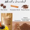 Cafe de Olla Kit - Organic Medium Roast Coffee Whole Spices + Piloncillo - Gift