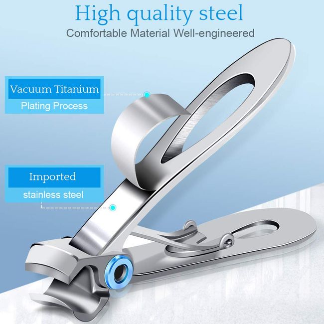 Nail Clippers For Thick Nails, Wide Jaw Opening Toenail Clippers