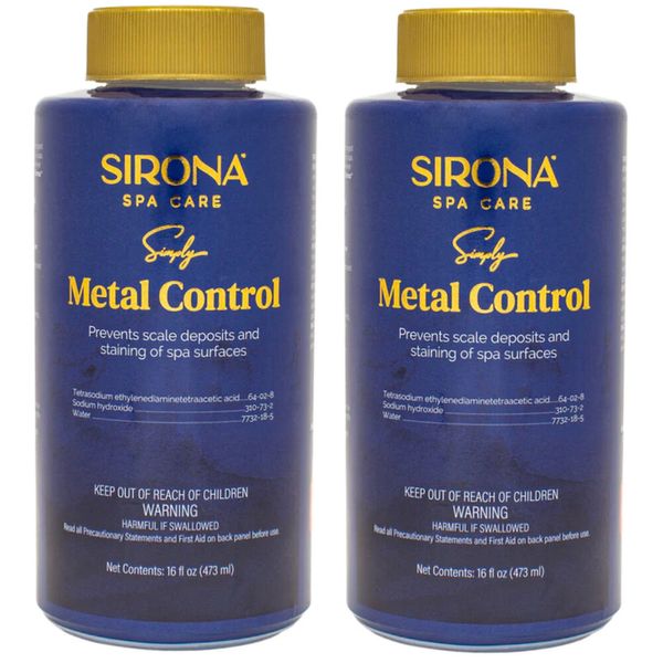 Sirona Spa Care Simply Metal Control - 2 Pack