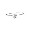 Arranview Jewellery Nose ring with crystal solitaire in stering silver