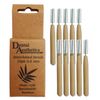 Bamboo Interdental Brushes 3 Packs ~ 10 Brushes Per Pack (0.8mm)