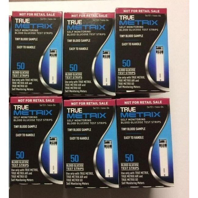 TRUE Metrix Blood Glucose 300 Test Strips Exp 08/15/2025