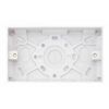 2 GANG 32MM DEEP SURFACE PATTRESS BACK BOX LG8288-32