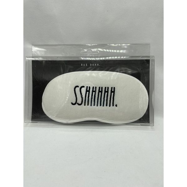 Rae Dunn Sleep Mask "Sshhh"