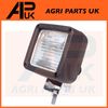 2X Work Light Lamp Square Replacement for JCB 2CX 3CX 4CX Mini Backhoe 700/38800 & Cable