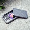 WANERSEN EDC Case Titanium Container Daily Storage Metal Box for Tiny Things Magnetism Match Case Outdoor Camping Tool, Engraved Surface