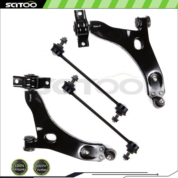 For 2000-04 Ford Focus Front Lower Control Arm And Ball Joint Sway Bar End Link