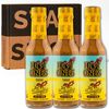 Hot Ones Los Calientes Verde Hot Sauce Made With Natural Ingredients & Fiery Flavors From Green Serrano Peppers, Orange Habanero & Apricot, 5 fl oz Bottles (3-Pack)