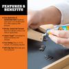 Gorilla Super Glue Gel Pen Easy Application Fast Setting Bonds Multiple Surfaces