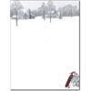 Winter Scene & Sled Holiday Paper - 80 Sheets by Great Papers!