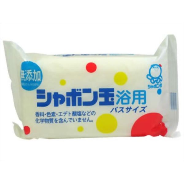 Soap bubble soap, soap for bathing, bath size 155g (additive-free soap) (4901797006045)