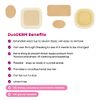 Convatec DuoDERM Extra Thin Dressing, Square, 6" x 6", 10 per Box