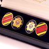 Royal Logistic Corps Gilt Enamel Regimental Cufflinks