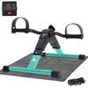 Mini Exercise Bike Under Desk Pedal Exerciser Foot Cycle Arm&Leg with LCD Screen