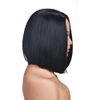 Redlution 14" Bob Short Straight full Wigs Syntheyic Hair for Women Natural Looking Heat Resistant (black)