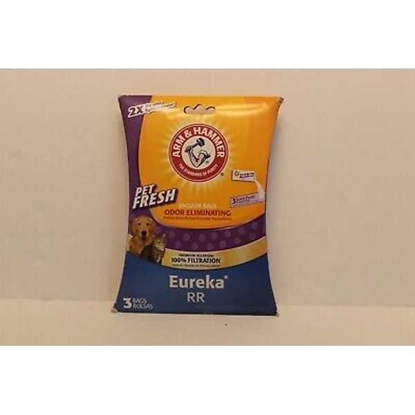 Arm & Hammer Pet Fresh Eureka RR Odor Eliminating Vacuum Cleaner Bags 2 BAGS