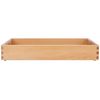 Zeller 13307 Multi-Purpose Box 40 x 30 x 7 cm Beech Lacquered