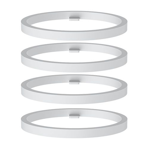 4Pcs Replacement Gasket Seal Ring for Portable Bottle Warmer – Premium Silicone Material, Universal Fit for Hopebig/w-maxa/PATNRAB/Befano/BabyBond/BSafe Portable Bottle Warmer