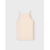 NAME IT Girls' Nkfstrap Top 4P Buttercream Floral, Buttercream