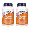 [ 2 pack ] Now Foods Thyroid Energy 90 Veg Capsules