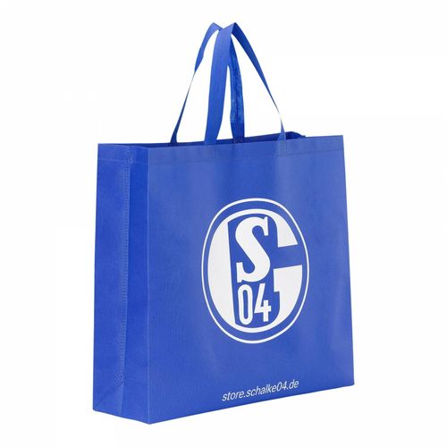 FC Schalke 04 Shopping Bag - Logo - Royal Blue Bag Reusable Bag S04, blue