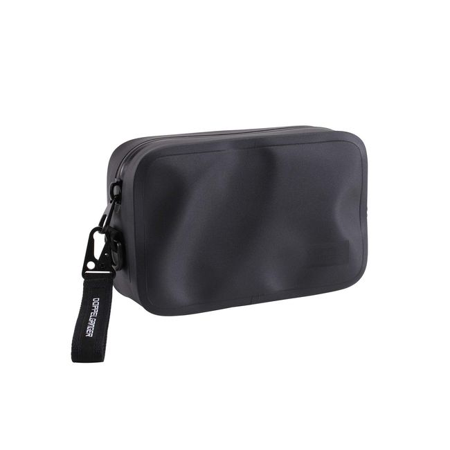 DOPPELGANGER DBT591-BK TPU Waterproof Utility Pouch, Dedicated to Storage of Wallets and Gadgets, Black, W9.8 x D2.6 x H6.3 inches (25 x 6.5 x 16 cm)